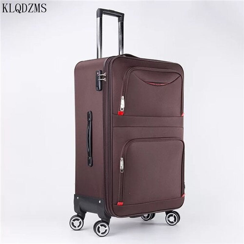 20"22"24"26"28Inch New Waterproof Oxford Rolling Luggage Carry on Trolley Suitcase Women Men Travel Suitcase with Wheel